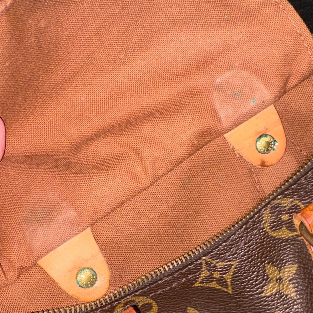 Louis Vuitton Speedy 25 Monogram Vintage Boston Bag French Company - Picture 14 of 16